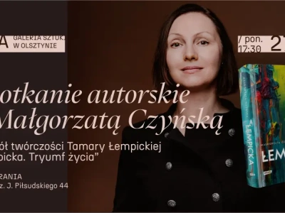 Spotkanie autorskie z Małgorzatą Czyńską – autorką biografii „Łempicka. Tryumf życia”