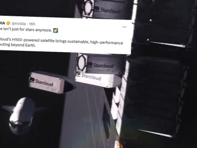 NVIDIA przekonuje, że centra danych mogą żreć mniej energii, trzeba tylko wysłać je w kosmos