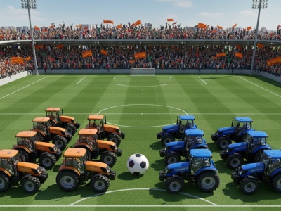 Wrześniowa Bundesliga sprzedaży traktorów: Na żywo ze stadionu mechanizacji w Niemczech