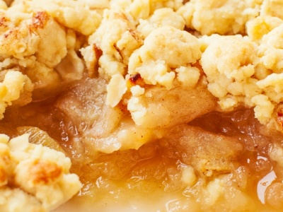 Cobbler z jabłkami