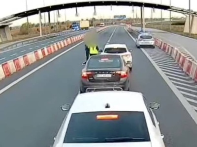 Ominęła kontrolę trzeźwości na A1. Policjanci: „Nie będziemy za nią biegać”