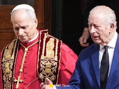 Historyczny gest w Watykanie. Król Karol III i królowa Kamila uhonorowani przez papieża