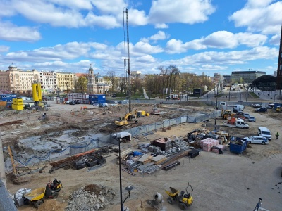 Tunel KDP w Łodzi. Zakończenie budowy komory 