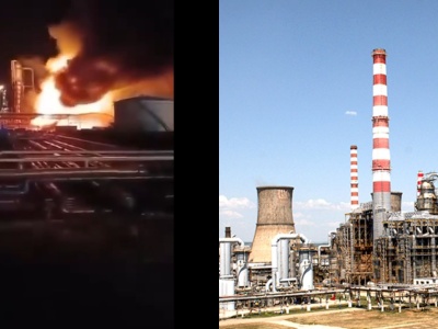 Napięcia między Węgrami a Ukrainą po pożarze rafinerii MOL. Oskarżenia o sabotaż w węgierskich mediach