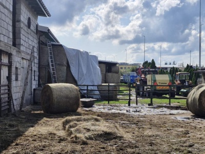 Budowa bloku obok gospodarstwa rolnika z Łomży. Interweniuje Podlaska Izba Rolnicza