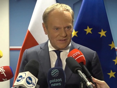 Tusk dostał pytanie o sondaż i poparcie KO. W odpowiedzi padła data 2027