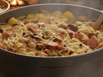 Bigos z... ziemniakami i fasolą, czyli wersja z dawnej Galicji