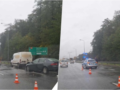 Niebezpieczny poranek w regionie. Trzy osoby ranne i utrudniony wjazd do Tarnowa