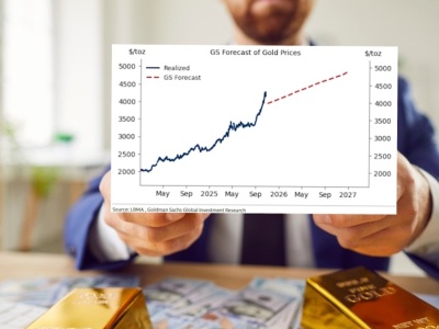 Goldman Sachs nie traci wiary w złoto. Prognozuje kolejne rekordy