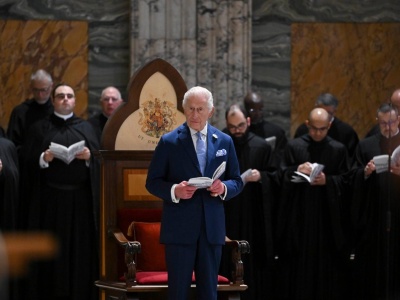 Nadzieja jedności – król Karol III Królewskim Konfratrem Bazyliki św. Pawła za Murami