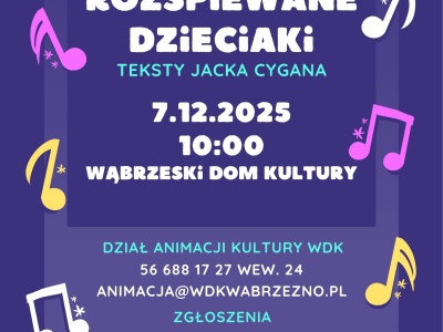 Ogólnopolski Festiwal Piosenki Dziecięcej „Rozśpiewane dzieciaki”