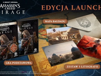 Edycja Launch Assassin's Creed Mirage na Xboxy z mapą oraz litografiami za jedyne 64 zł