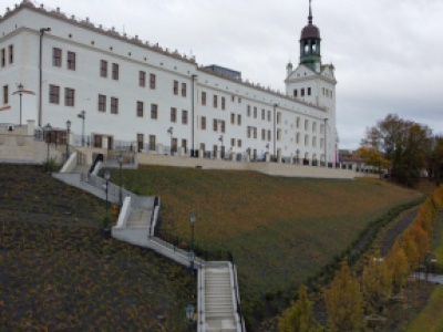 W Szczecinie otwarto po odbudowie północne skrzydło zamku i zmodernizowane tarasy (wideo)