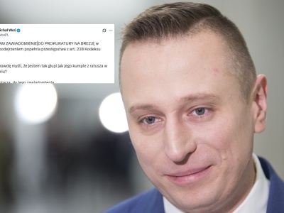Atak Brejzy po tekście wPolityce.pl.Woś składa zawiadomienie
