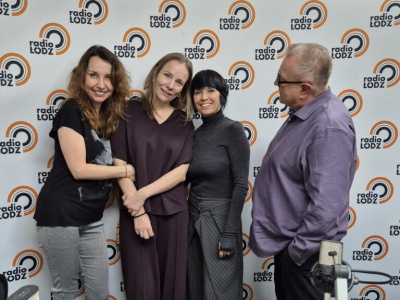 Tatiana Okupnik w Radiu Łódź. Rozmawiał Piotr Bielawski