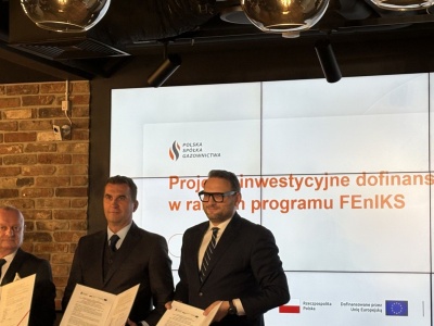 Pół miliarda złotych dla PSG z Funduszy Europejskich na inwestycje w sieć gazową