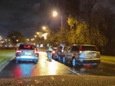 Kierowca hondy wjechał w landwinda, ten uderzył w peugeota. Wysyp kolizji na ulicach Lublina (foto)