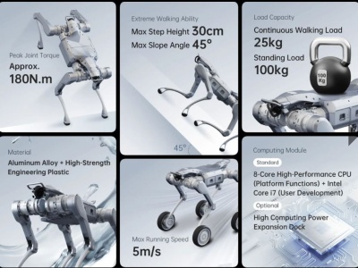 Chiński Unitree przejmuje przewodnictwo na rynku robotów czworonogich