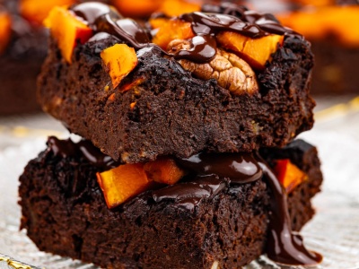 Brownie z dyni