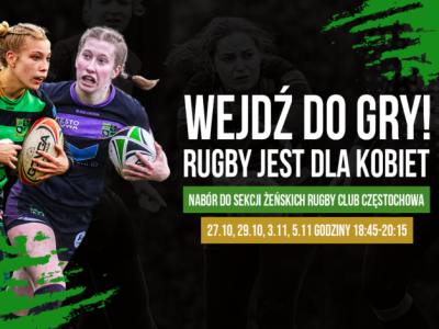Rugby to też sport dla kobiet!  Częstochowski klub zaprasza na otwarte treningi