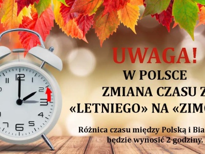 Najbliższej nocy – zmiana czasu z letniego na zimowy w Polsce i krajach Unii Europejskiej