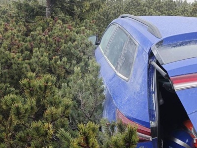 Skradzione auto ukryte wysoko w górach. Złodzieje zaparkowali w kosodrzewinie