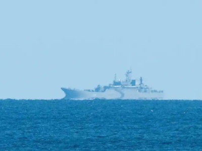 PILNE! Rosyjski okręt rozpoczął działania na Morzu Bałtyckim