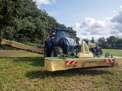 Krone pokazuje nową kosiarkę dyskową. Zaskakuje sposobem składania