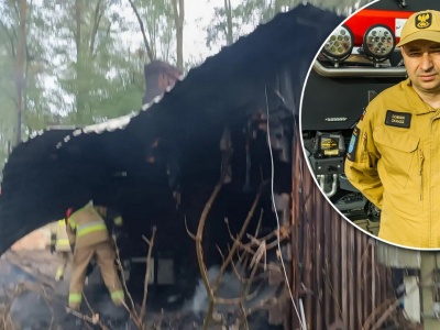 Na rękach wyniósł 91-latkę z płomieni. Pomoc przyszła w ostatniej chwili