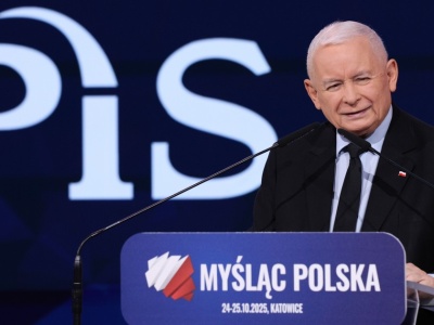 Jarosław Kaczyński zamyka konwencję PiS. 