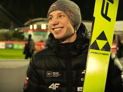 Skoki: Debiutujący w LGP Kacper Tomasiak kończy sobotnie zawody w pierwszej dziesiątce!