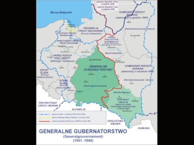26 października 1939 roku powstało Generalne Gubernatorstwo