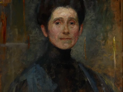 Najważniejsze w jej obrazach były oczy. 