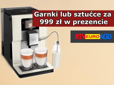 Ekspres - 400 zł taniej + prezent o wartości 999 zł i 150 na zakupy. Promocja petarda