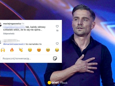 Internautka skrytykowała Marcina Rogacewicza. Pod wpisem odezwał się brat aktora? 