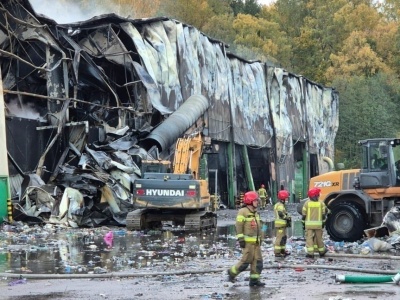 Pożar w ZUO. Są wyniki jakości powietrza