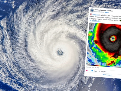 Karaiby drżą przed potężnym huraganem Melissa. 