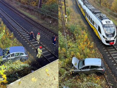 Brawurowa jazda 18-latki. Auto spadło z wiaduktu