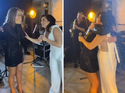 Tuż po północy na weselu Cichopek i Kurzajewskiego doszło do poruszających scen. Aktorka chwyciła za mikrofon i nagle stało się to