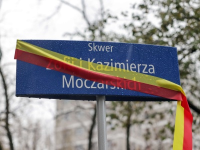 Zofia i Kazimierz Moczarscy patronami skweru w Śródmieściu
