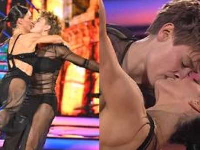 Katarzyna Zillmann i Janja Lesar zatańczyły rumbę. Pod koniec występu POCAŁOWAŁY SIĘ na parkiecie 