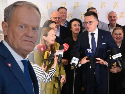 Rozłam w koalicji? Polska 2050 reaguje na apel Tuska