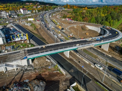 Utrudnienia na zakopiance. Zwężenie jezdni, ruch jednokierunkowy i budowa ronda