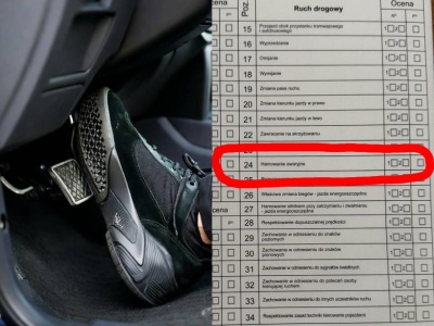 Polski egzamin na prawo jazdy nie sprawdza awaryjnego hamowania. Nikt tego od lat nie uczy