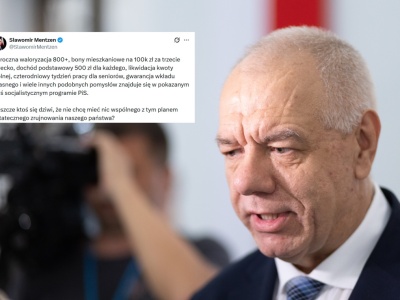 Sasin odpowiedział Mentzenowi: Musi być sfrustrowany