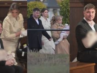 Tak wyglądały chrzciny syna Daniela Martyniuka (WIDEO)