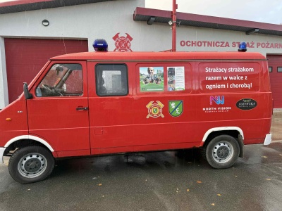 Strażacy wystawili na licytację swój pojazd. Dochód wesprze chorych druhów
