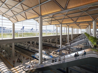 CPK ogłasza przetarg na budowę tunelu i dworca kolejowego pod lotniskiem CPK