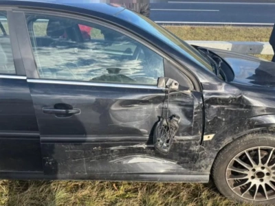 Straciła panowanie nad autem. Chwile grozy na drodze do Wrocławia