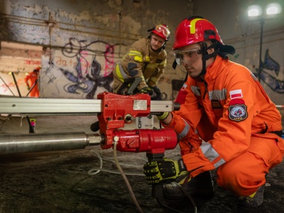 Ćwiczenia SGPR LUBIN w Nadleśnictwie Legnica